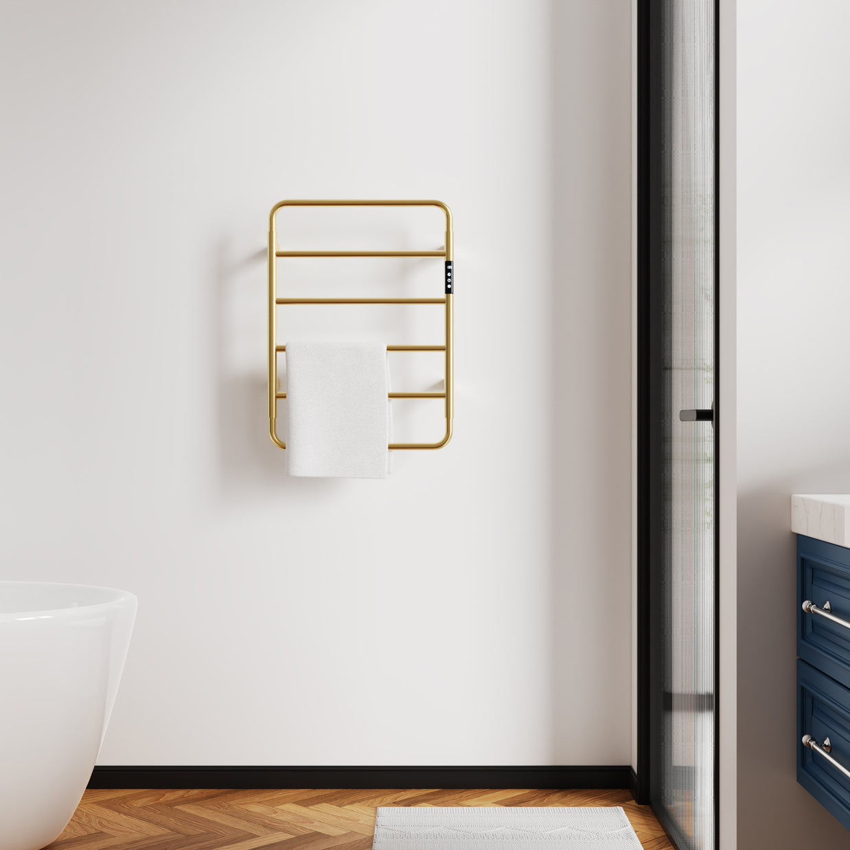 COZY Electric Heated Towel Rack (Local Pickup Only)