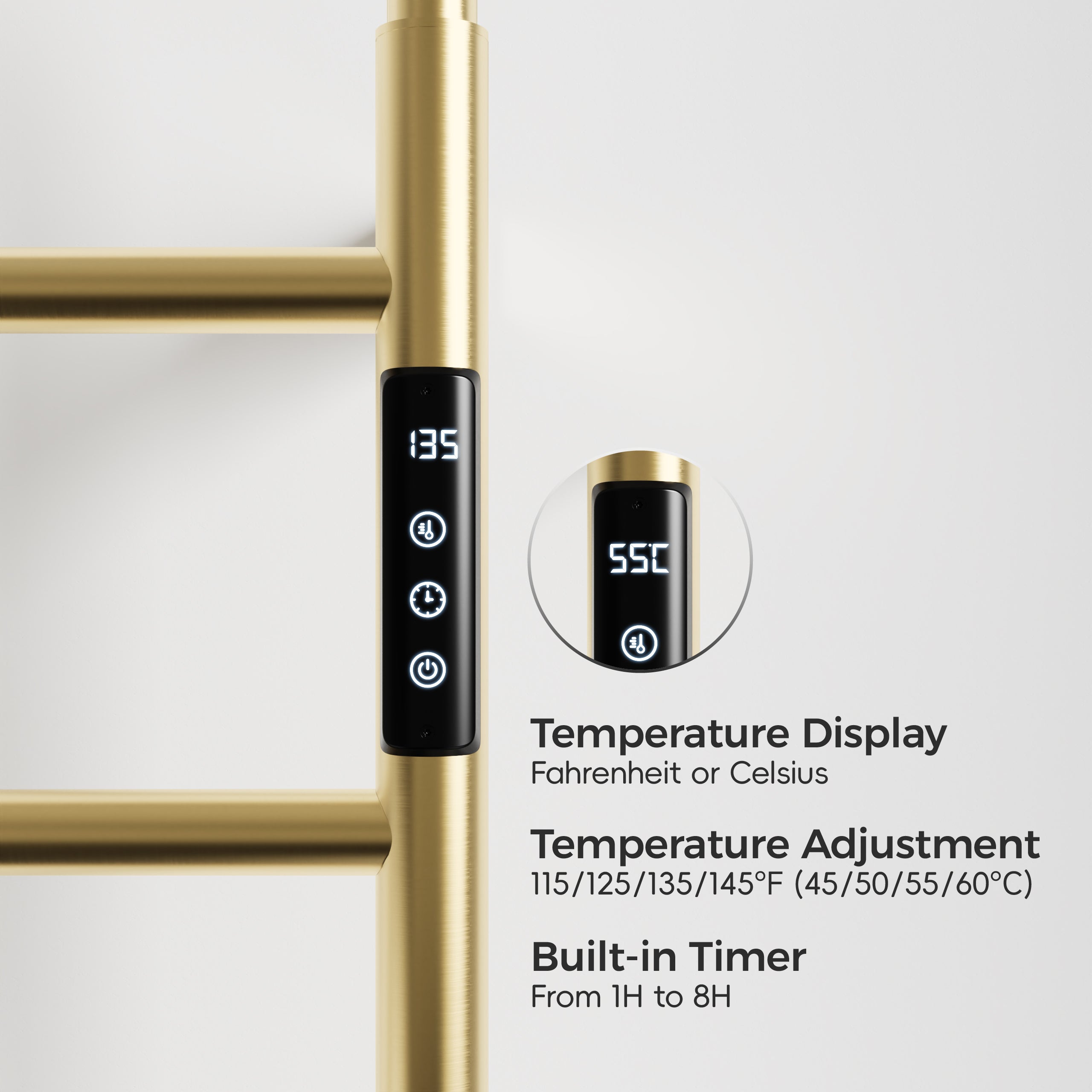 COZY Electric Heated Towel Rack (Local Pickup Only)