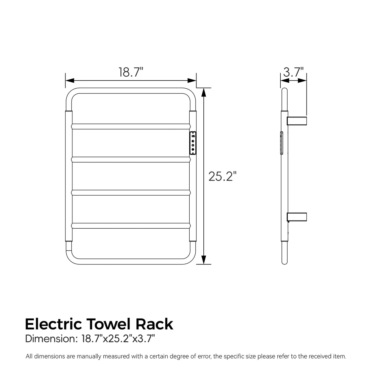 COZY Electric Heated Towel Rack (Local Pickup Only)