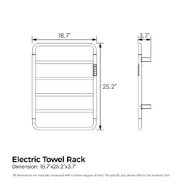 COZY Electric Heated Towel Rack (Local Pickup Only)