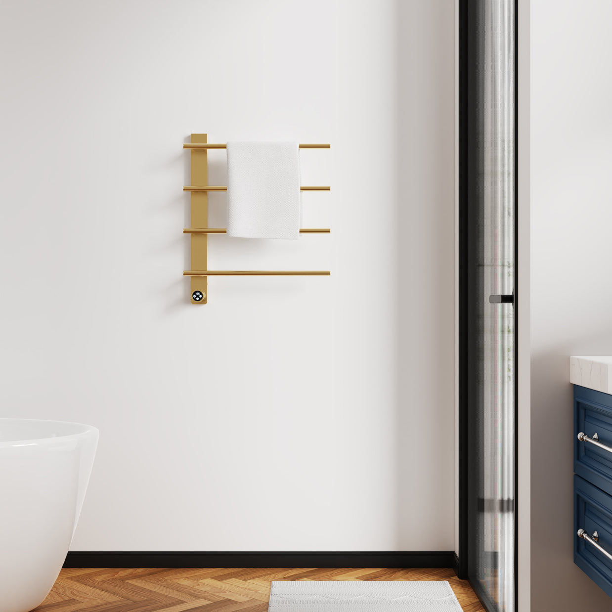 Cozy Electric Heated Towel Rack EB04-BG-242003
