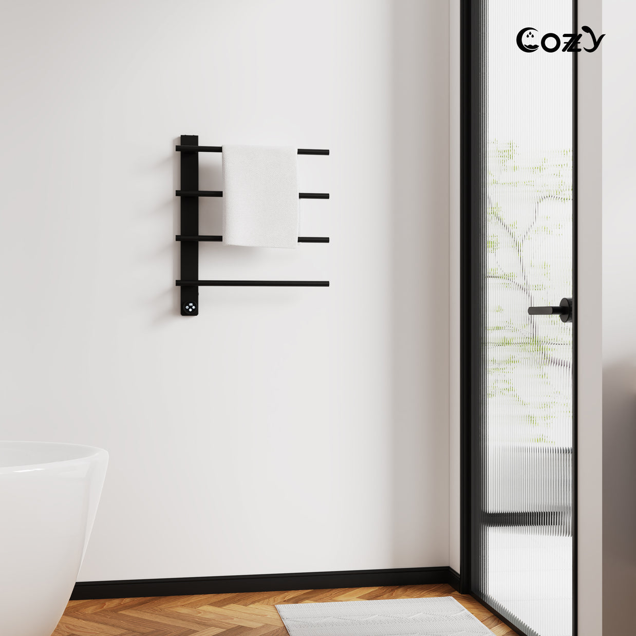Cozy Electric Heated Towel Rack EB04-BG-242003