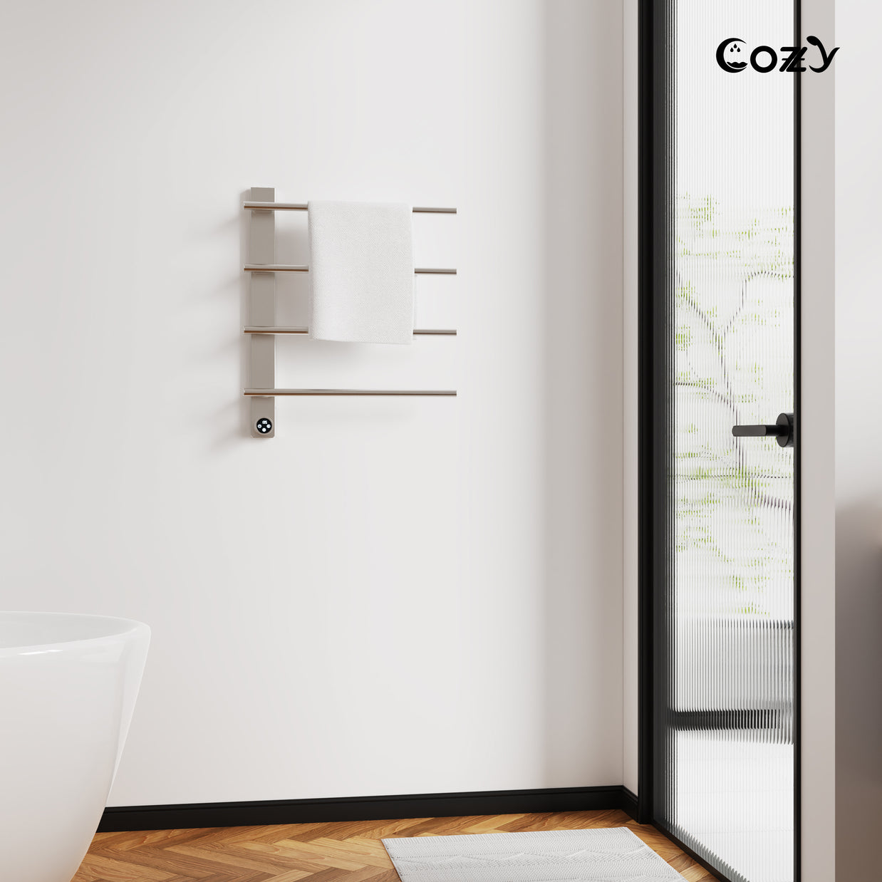 Cozy Electric Heated Towel Rack EB04-BG-242003