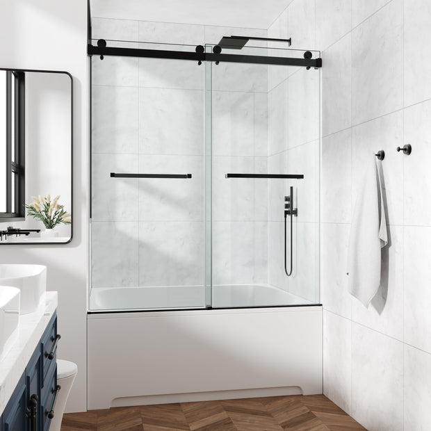COZY Double Sliding Shower Door(Local Pickup Only)
