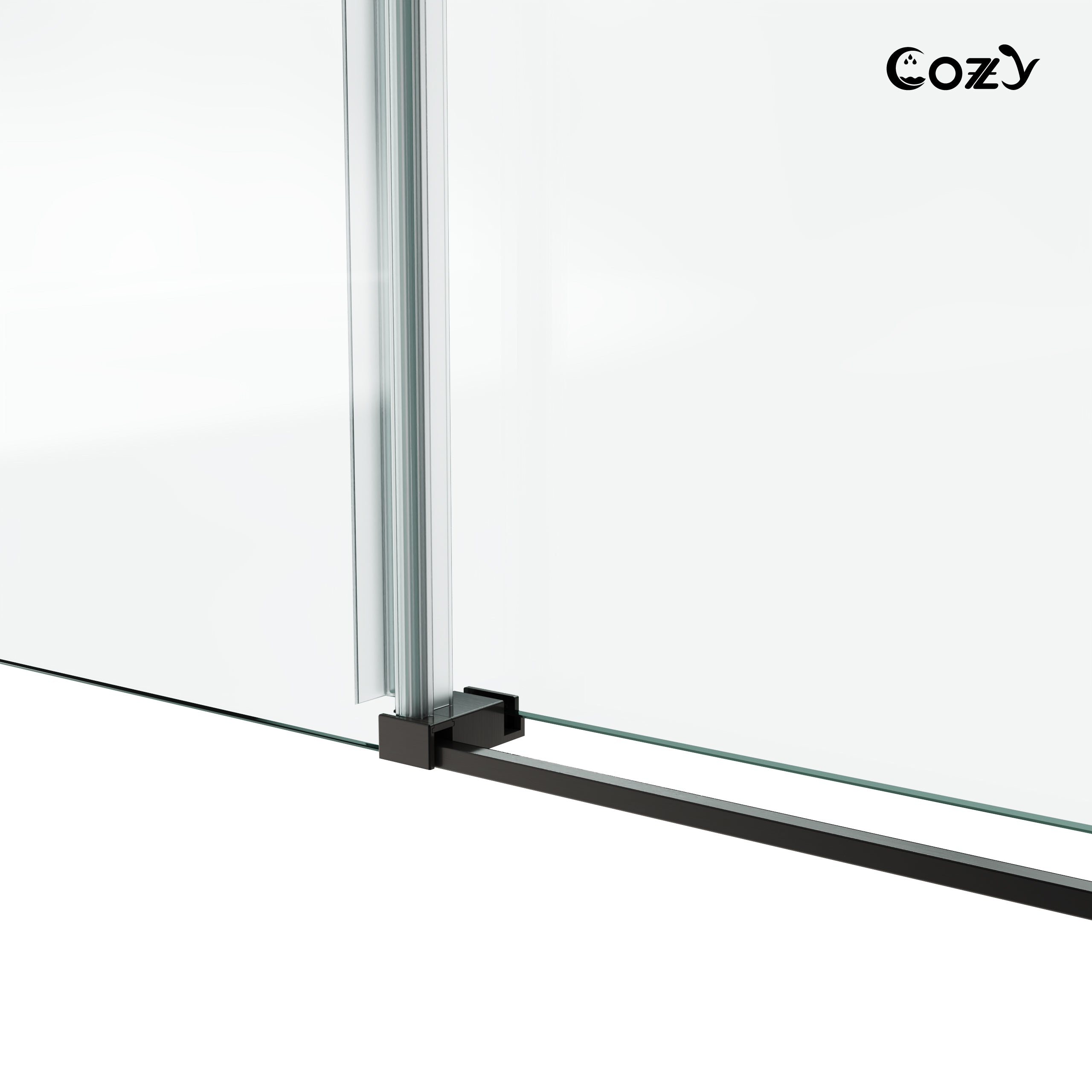COZY Single Sliding Shower Door(Local Pickup Only)