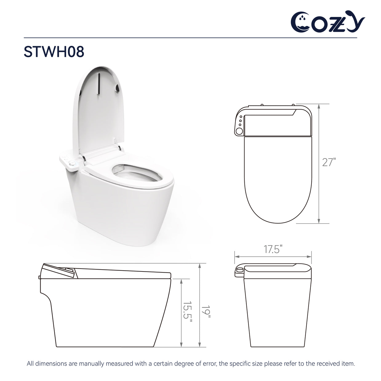 COZY Smart Toilet(Local Pickup Only)