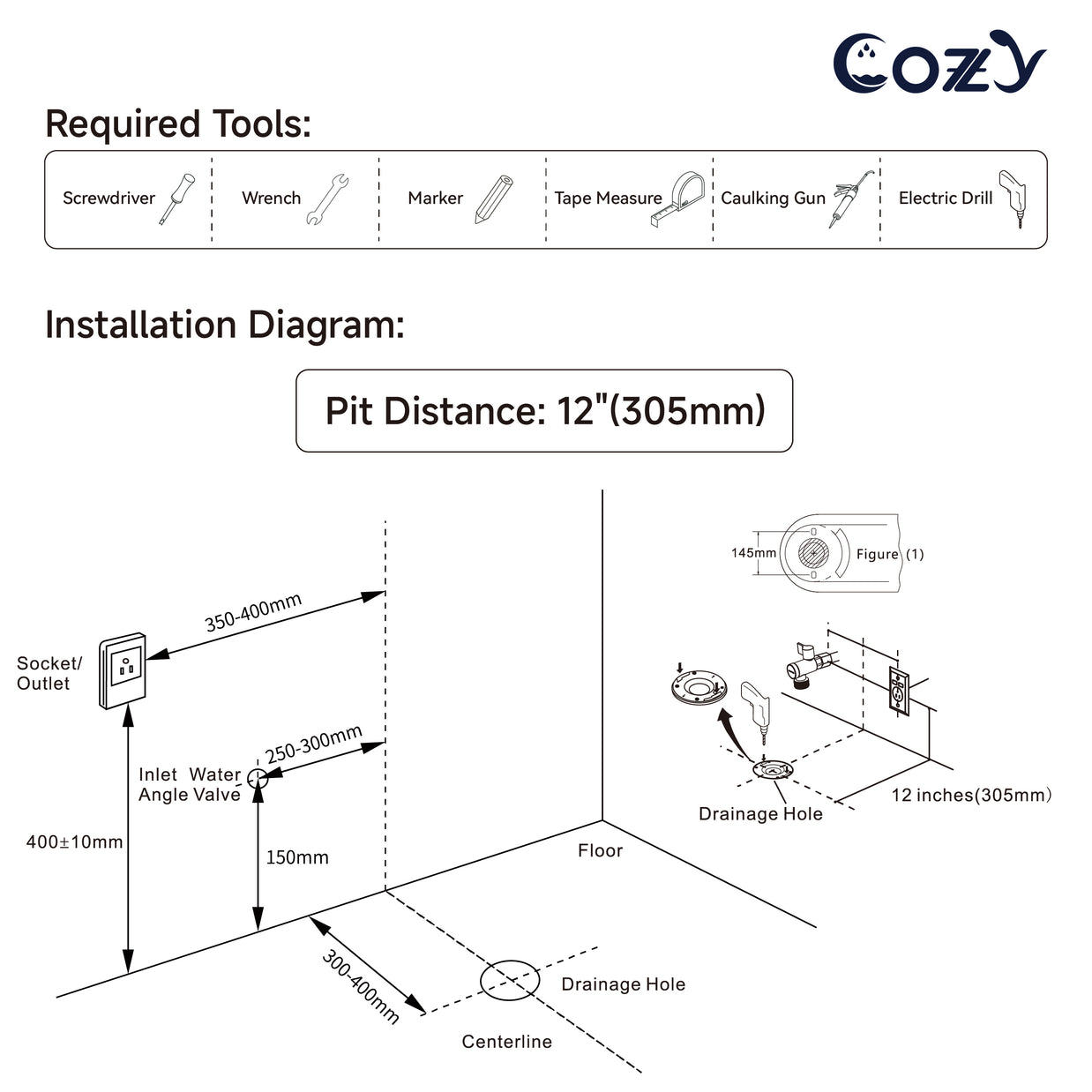 COZY Smart Toilet(Local Pickup Only)