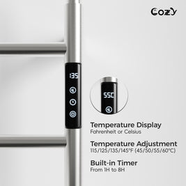 Cozy Electric Heated Towel Rack EB01