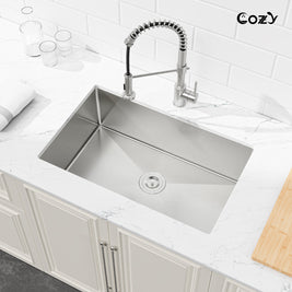 COZY Stainless Steel Kitchen Sink, 30