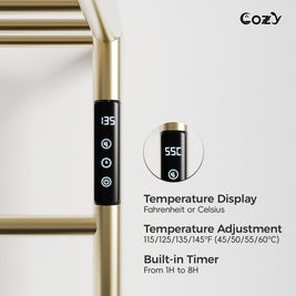 Cozy Electric Heated Towel Rack EB02
