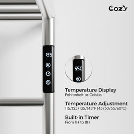 Cozy Electric Heated Towel Rack EB02