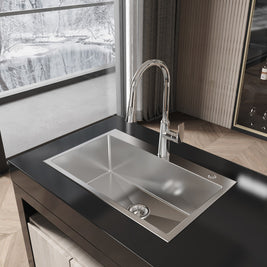 COZY Stainless Steel Kitchen Sink, 30