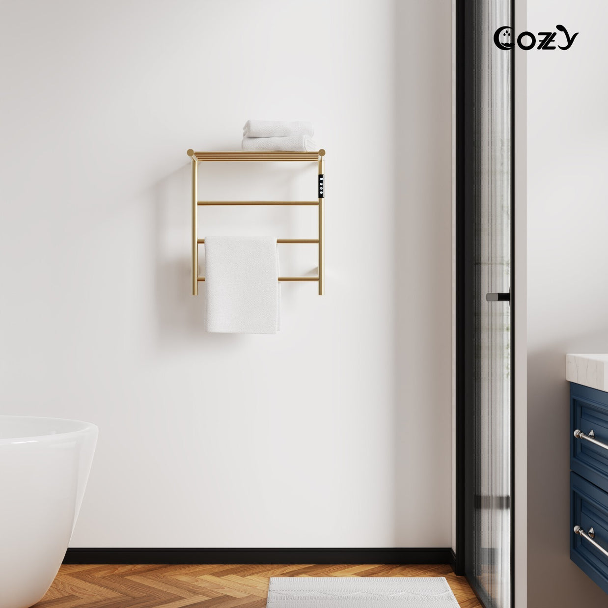 Cozy Electric Heated Towel Rack EB02