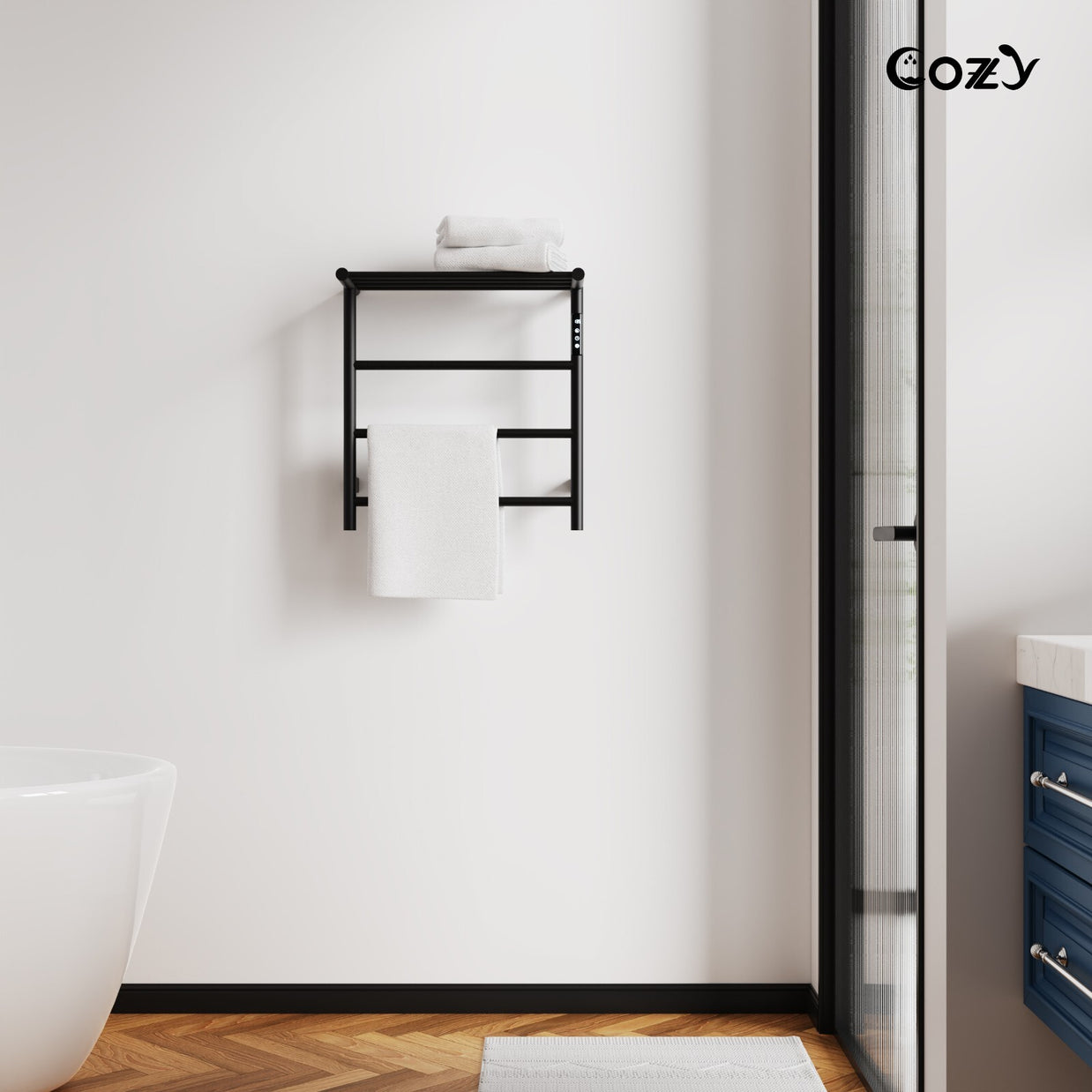 Cozy Electric Heated Towel Rack EB02