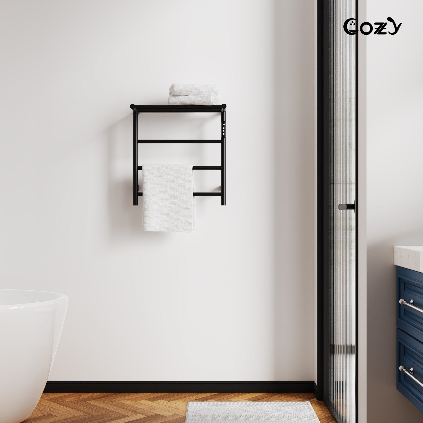 Cozy Electric Heated Towel Rack EB02