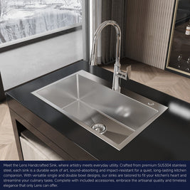 COZY Stainless Steel Kitchen Sink, 30