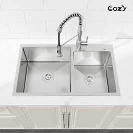 COZY Stainless Steel Kitchen Sink, 32
