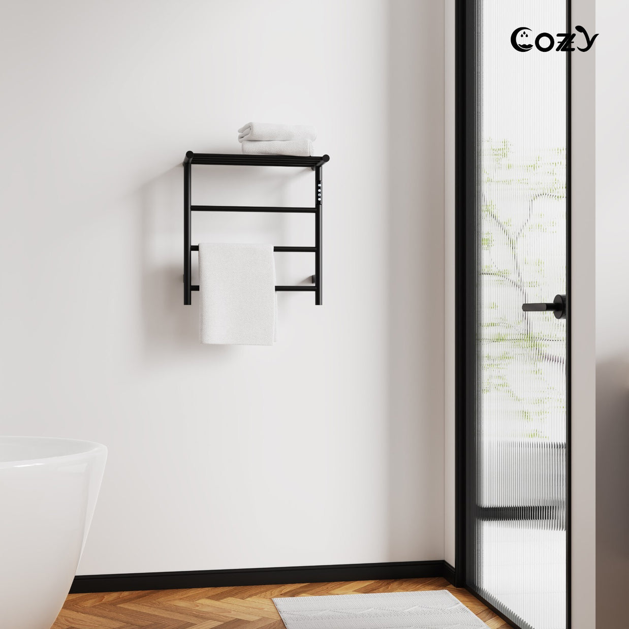 Cozy Electric Heated Towel Rack EB02