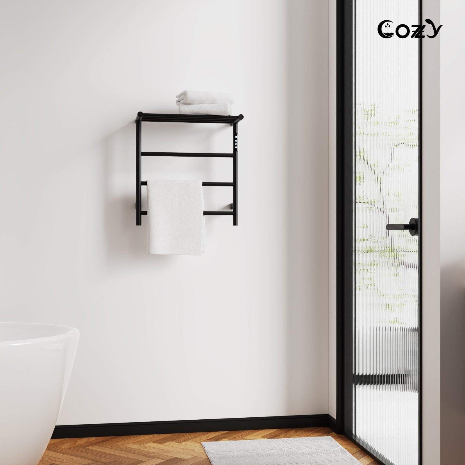 Cozy Electric Heated Towel Rack EB02