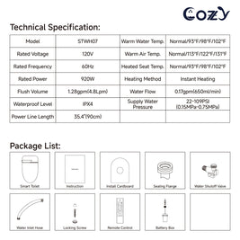 smart toilet wh07